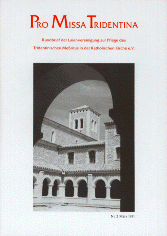 Rundbrief Pro Missa Tridentina Nr. 2, Mrz 1991