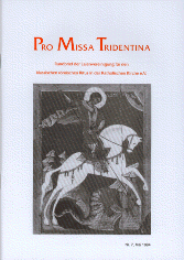 Rundbrief Pro Missa Tridentina Nr. 7, Mai 1994