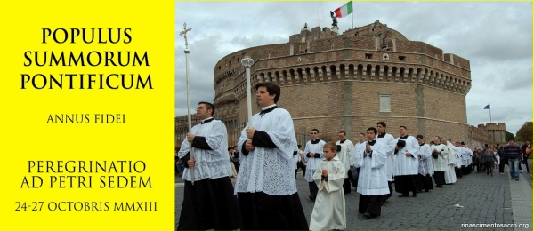 2. Internationale Wallfahrt der Tradition nach Rom