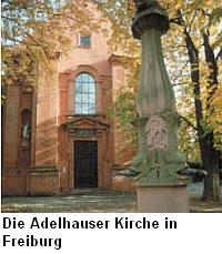 Die Adelhauser Kirche in Freiburg
