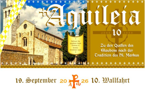 10. Wallfahrt in Aquileia (Provinz Udine)