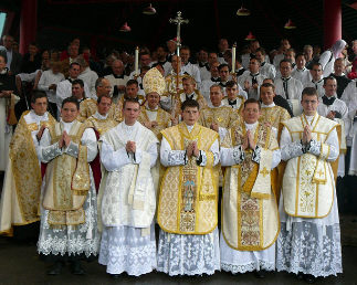 Priesterweihe in Wigratzbad am Samstag, 27.06.09